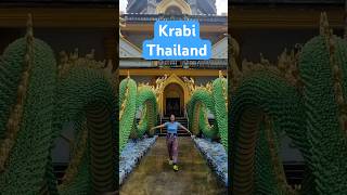 Krabi Thailand 🇹🇭 krabi thailand thailandtravelguide travel templetour shortsvideo [upl. by Ymmat]