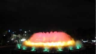 Magic Fountain Barcelona [upl. by Aneen]