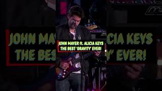 The BEST Live Performance of John Mayers Gravity  Gravity ft Alicia Keys live NY guitar [upl. by Ttayh]