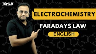 Faraday Law of electrolysis English [upl. by Patterman]