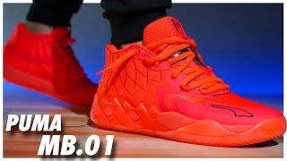 PUMA MB01  LaMelo Balls New Sneaker [upl. by Aisyat]