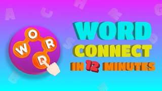 Word Connect Game Crossword in 12 Minutes  Construct 3 File [upl. by Ellirehs]