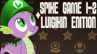 SPIKE GAME 1 2 amp LUIGIKID EDITION  SCARED BY MY OWN PICTURE [upl. by Pretrice]