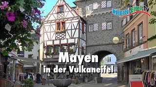 Mayen  Streifzug amp Sehenswürdigkeiten  RheinEifelTV [upl. by Nerrag946]