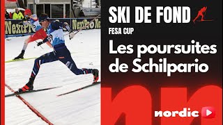 Ski de fond  la vidéo des poursuites de la FESA Cup de Schilpario [upl. by Anelrihs103]