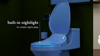 KOHLER Bidet Seats with Integrated Nightlight [upl. by O'Callaghan]