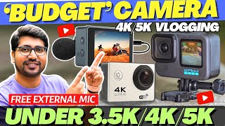 LATEST🔥Best Action Camera Under 5000🔥Best GoPro Under 5000🔥Best Vlogging Camera under 5000 2024 [upl. by Anaert460]