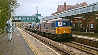 Uckfield Line RHTT 73213 and 73128 121124 [upl. by Vyky]