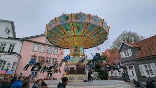 Wendlers Wellenflug Waveswingers famous bar rattle to get a double ride  Soest 2024 [upl. by Ymassej]