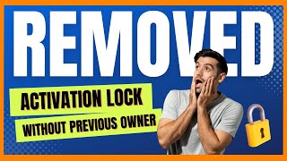 Remove Activation Lock without Previous Owner [upl. by Milburn]