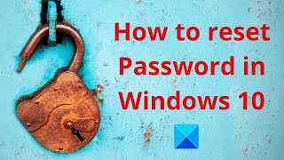 How to Reset Windows 10 Forgotten Password Without losing Data [upl. by Erihppas]