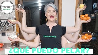 💥 QUÉ PUEDO PELAR CON EL CUBRECUCHILLAS PELADOR DE THERMOMIX®️ ❓ tabla de tiempos TM6 y TM5 [upl. by Aisiat841]