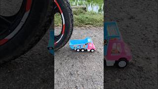 Motorcycle Vs Truck  shortvideo trandingshorts amzingshorts [upl. by Erlinna]