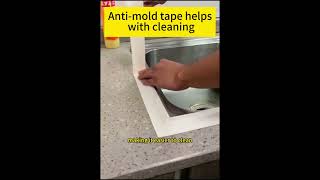 Anti mold tape helps with cleaning goodtools lifetips greattools usefulllifehacks [upl. by Hgielsel104]