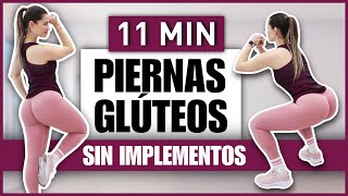 PIERNAS TONIFICADAS Y GLÚTEOS GRANDES  RUTINA DE EJERCICIOS EN CASA SIN PESAS  NatyGlossGym [upl. by Assirehs524]