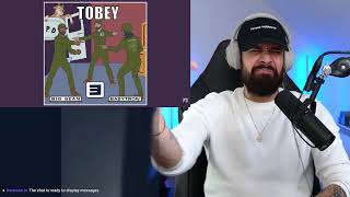 EMINEM TOBEY REACTION ft Big Sean Babytron [upl. by Ecnerrot]