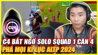 FREE FIRE  C4 1 CÂN 4 PHÁ MỌI KỶ LỤC ALTP 2024 VIỆT NAM  XỮ LÝ KINH ĐIỂN [upl. by Ingunna141]