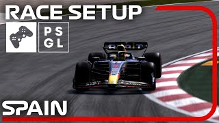 PSGL F1 23 SPAIN  Qualify Lap  RACE Setup 💪 [upl. by Ormond441]