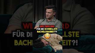 Bachelorarbeit in 2 Flügen geschrieben 😳 timgabelpodcast [upl. by Jelene]