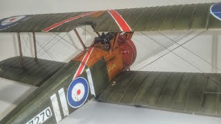 132 ACADEMY SOPWITH CAMEL FULL BUILD VIDEO modelismo [upl. by Aivat]