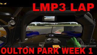 iRacing LMP3 Oulton Park wo Brittens Week 1 Practice Laps 123517 [upl. by Annahgiel]