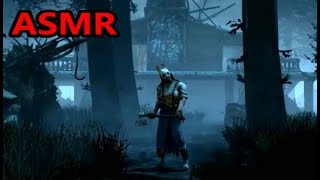 Dead by Daylight ASMR Huntress Humming Rain Fall Mother Dwelling Sounds [upl. by Nylla41]