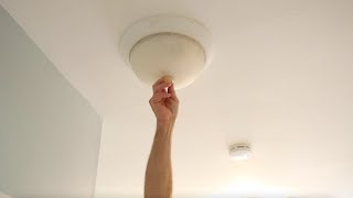 How to change a bulb in a ceiling light [upl. by Stacey]