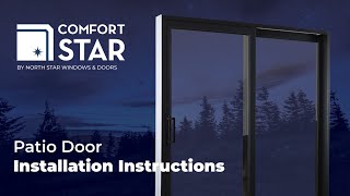 How to Install a ComfortStar™ Sliding Patio Door [upl. by Annelise272]