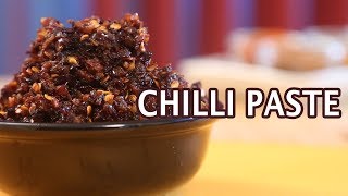 Chili Paste Recipe  Mallika Joseph FoodTube [upl. by Hartzke]