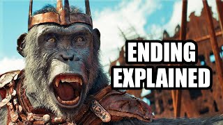 KINGDOM OF THE PLANET OF THE APES ENDING EXPLAINED [upl. by Rox881]