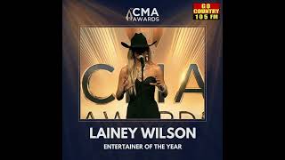 CMA Awards 2023 Lainey Wilson upsets the order by winning Entertainer [upl. by Chyou]