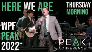 Here We are  Cross Worship Music WPF Youth PEAK Conference 2022 WORSHIP  Holy Ghost Radio Music [upl. by Novaj]