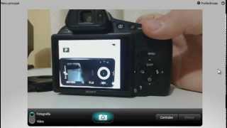 Sony HX100 parte 2  tutorial [upl. by Gerianne]