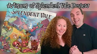 Artisans Of Splendent Vale  BOARD GAME UNBOXING [upl. by Gaven]