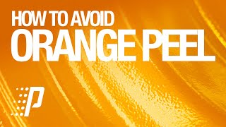 How to Avoid Orange Peel  Prismatic Powders® [upl. by Aliuqahs]