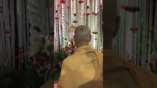 His Holiness Radhanath Swami at ISKCON Chowpatty for the Jhulan Festival [upl. by Ecinehs]