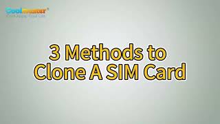 How to Clone A SIM Card in 3 Ways StepbyStep Guide [upl. by Frannie]