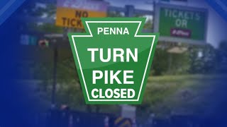 PA Turnpike is scheduled to close this weekend in Carbon County [upl. by Trenna]