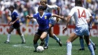 MARADONA The goal of the century Compiled from different cameras [upl. by Emmey]