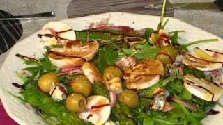 Salade de roquette avec asperges [upl. by Tedie]