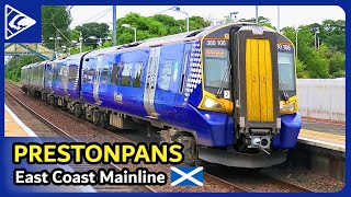 Trains at Prestonpans ECML 05062023 [upl. by Kenimod727]