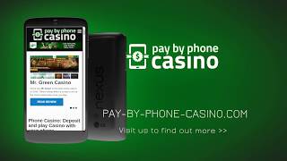 Pay By Phone Casinos new way to deposit through your phone bill [upl. by Kresic]