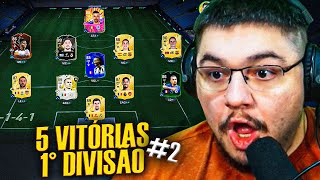 PRIMEIRA DIVISÃO CHEGA HOJE ULTIMATE TEAM FC 25  Lives do Burgao 2 [upl. by Vas]