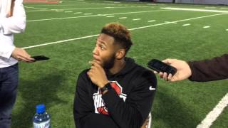 Vonn Bell talks NFL [upl. by Geaghan]