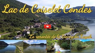 Le lac de Coiselet et la remontée de la Bienne en Kayak en juin 2024 [upl. by Hedges]