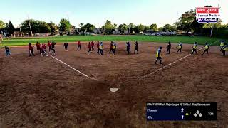 Pharoahs vs 45s  652024  Park District of Forest Park Mens Major League 16quot Softball [upl. by Aneles]