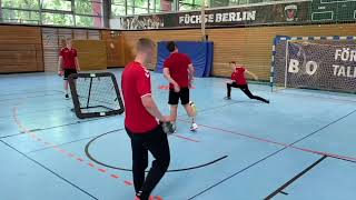 Handball  Pivots  Exercises amp drills [upl. by Eidur385]