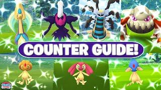 Sinnoh Tour Global Counter Guide Beat Cresselia Darkrai Lake Trio Heatran and Giratina [upl. by Reve]