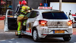 Grote brand bij rijschool Jan ter Beek 🚒🚒🚒 [upl. by Ciredec758]