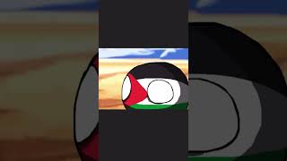 Israel and Palestine Icariaball Animation countryballs isreal gaza funny palestine hamas [upl. by Solracnauj611]